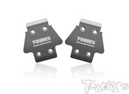 T-Works TO-235-X: Pattino Anteriore In Acciaio Per XRay XB8 (modelli 18-22), Nuovo!