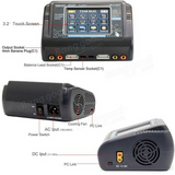 HTRC T240 DUO AC 150W /DC 240W Touch screen Dual Channel 10A RC Charger for LiPo