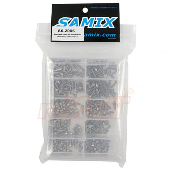 Samix 10.9 Grade Steel M2.5 Screw Set W/ Box