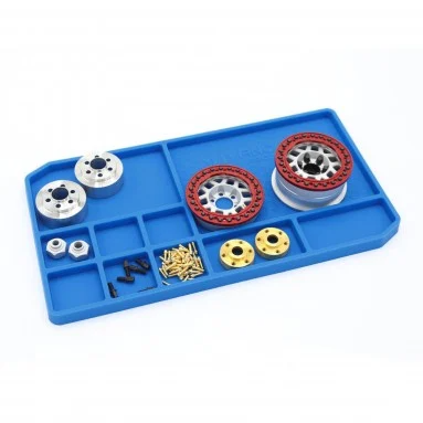 Vanquish Rubber Parts Tray Blue