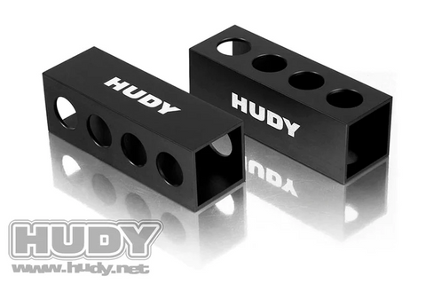 Hudy: Chassis Droop Gauge Support Blocks 30mm For 1/8 Off-road - Lw (2)