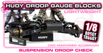 Hudy: Chassis Droop Gauge Support Blocks 30mm For 1/8 Off-road - Lw (2)