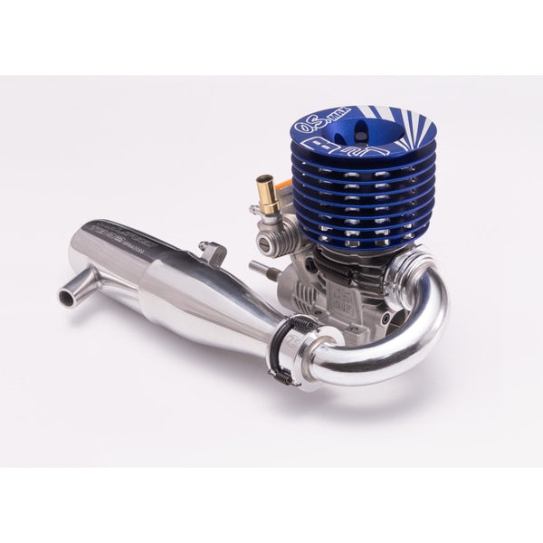 O.S. MAX-B21 .21 Off Road Engine & T2090 Pipe Combo