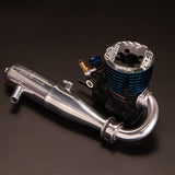 O.S. Speed B21 Adam Drake 4 Off Road Engine Combo with TB02 EFRA2089 Pipe & MB01-75 Manifold