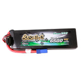 GENS ACE - 6500mAh 11.1V 60C 3S1P LiPo Battery Pack with EC5 Plug, Bashing Series 418g 154x46x26mm (GA6500-3S60-B)