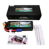GENS ACE - 5000mah 4S 14.8V 60C LiPo Battery Pack with EC5 Plug-Bashing Series 137x43x34mm 437g (GA5000-4S60-B)
