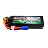 GENS ACE - 5000mah 4S 14.8V 60C LiPo Battery Pack with EC5 Plug-Bashing Series 137x43x34mm 437g (GA5000-4S60-B)