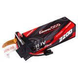 GENS ACE - 2200 3S 11.1V 35C Hardcase LiPo Battery 100x34x28mm 165g with ICE2 for Brushless Grom (GA2200-3S35-HC-IEC2)