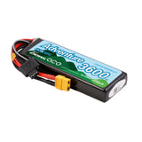 GENS ACE - Adventure HV Shorty 3600mAh 3S1P 11.4V 60C LiPo Battery with XT60 Plug 90x42x25mm 215g (GA3600-3S60-HV)