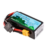 GENS ACE - Adventure HV Shorty 4300mAh 3S1P 11.4V 60C LiPo Battery with XT60 Plug 90x42x30mm 244g (GA4300-3S60-HV)