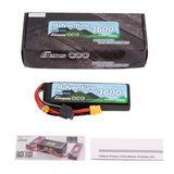 GENS ACE - Adventure HV Shorty 3600mAh 3S1P 11.4V 60C LiPo Battery with XT60 Plug 90x42x25mm 215g (GA3600-3S60-HV)
