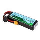 GENS ACE - Adventure 3600mAh 4S 14.8V 60C LiPo Battery 136x44x24mm 312g XT60 Plug (GA3600-4S60)