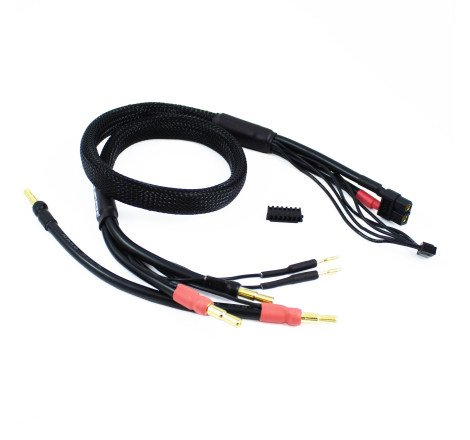 ULTIMATE - 2S Charge Cable Lead with XT60 - 4mm & 5mm Bullet Connector (60cm) (UR46504-XT)