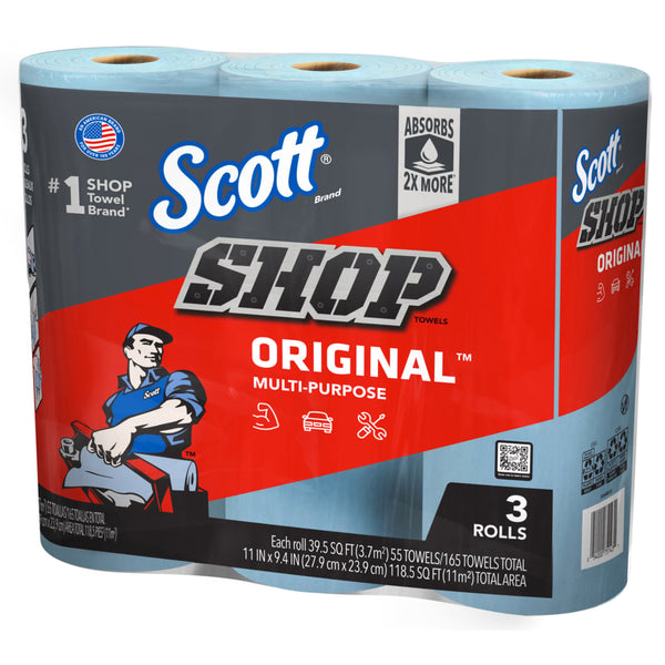 Scott Shop Towels Original 3 roll pack