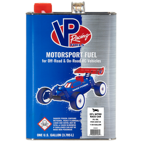 VP Racing Fuel R/C PowerMaster Pro Race 25% Nitro 9% Oil
