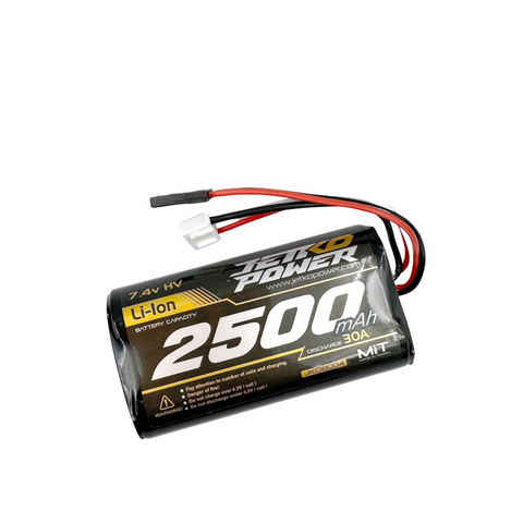 2500mAh 7.4V 2S Li-ion battery Jetko Power