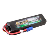 GENS ACE - 6500mAh 11.1V 60C 3S1P LiPo Battery Pack with EC5 Plug, Bashing Series 418g 154x46x26mm (GA6500-3S60-B)
