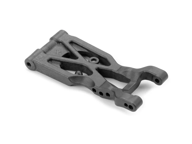 XRAY: Composite Suspension Arm Rear Lower Left - 3-hole - Hard (363124-H)