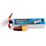 GENS ACE - 900mAh 14.8V 80C 4S 1P LiPo Battery Pack with XT60 plug 97x27x21mm 112g Suit F5J and Powered Glider (GA900-4S80)