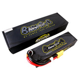 GENS ACE - 8000mAh 3S 11.1V 100C LiPo Battery 157x45x34mm 507g EC5 Plug Basher Pro Series PC Case (GA8000-3S100-PC)