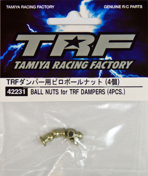 Tamiya TRF Damper Ball Nut (4pcs)