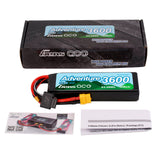 GENS ACE - Adventure 3600mAh 4S 14.8V 60C LiPo Battery 136x44x24mm 312g XT60 Plug (GA3600-4S60)