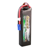 GENS ACE - 6500mAh 11.1V 60C 3S1P LiPo Battery Pack with EC5 Plug, Bashing Series 418g 154x46x26mm (GA6500-3S60-B)