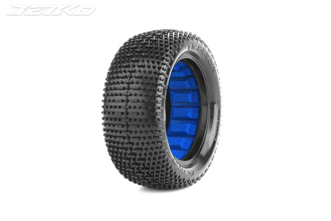 JETKO Desirer 1/10 4WD Front Buggy Tires /w Inserts