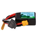 GENS ACE - Adventure 850mAh 4S 14.8V 60C LiPo Battery Pack 60x30.5x30.5mm 110g XT60 Plug (GA850-4S60)