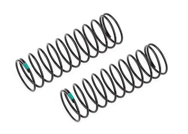 Team Associated 13mm Rear Shock Spring (Green/1.8lbs) (61mm)