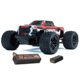 ARRMA - 1/18 Granite Grom Mega 380 Brushed 4X4 Monster Truck RTR with Battery & Charger, Red (ARA2102T2)