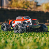 ARRMA - 1/18 Granite Grom Mega 380 Brushed 4X4 Monster Truck RTR with Battery & Charger, Red (ARA2102T2)