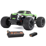 ARRMA - 1/18 Granite Grom Mega 380 Brushed 4X4 Monster Truck RTR with Battery & Charger, Green (ARA2102T3)