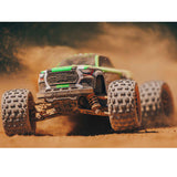 ARRMA - 1/18 Granite Grom Mega 380 Brushed 4X4 Monster Truck RTR with Battery & Charger, Green (ARA2102T3)