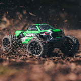 ARRMA - 1/18 Granite Grom Mega 380 Brushed 4X4 Monster Truck RTR with Battery & Charger, Green (ARA2102T3)