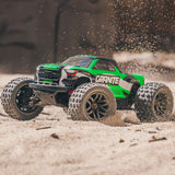 ARRMA - 1/18 Granite Grom Mega 380 Brushed 4X4 Monster Truck RTR with Battery & Charger, Green (ARA2102T3)
