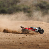 ARRMA - Typhon Grom Mega 380 Brushed 4X4 Small Scale Buggy RTR with Battery & Charger, Red/White (ARA2106T2)