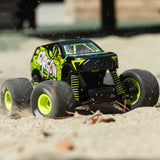 ARRMA - 1/16 Gorgon Grom 4X4 RTR Brushed Monster Truck (Battery & Charger Included), Yellow (ARA2130T1)