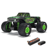 ARRMA - 1/16 Quake Grom 4X4 RTR Brushed Monster Truck (Battery & Charger Included), Green (ARA2137T2)