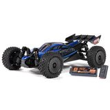 ARRMA - Typhon Grom 223S BLX Brushless 4X4 Small Scale 1/14 Buggy RTR with Battery & Charger, Blue (ARA2306ST2)
