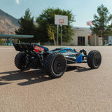 ARRMA - Typhon Grom 223S BLX Brushless 4X4 Small Scale 1/14 Buggy RTR with Battery & Charger, Blue (ARA2306ST2)