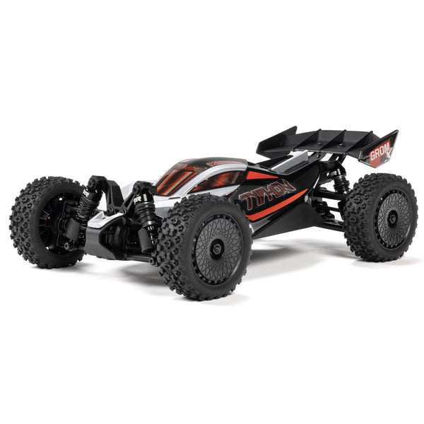 ARRMA - Typhon Grom 223S BLX Brushless 4X4 Small Scale 1/14 Buggy RTR, Silver (Requires Battery and Charger) (ARA2306T1)