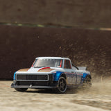 ARRMA - 1/12 Infraction Grom 3S 80kph+ RTR RC Car Requires Battery and Charger White/Blue (ARA2315T1)