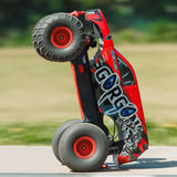 ARRMA - 1/10 Gorgon 2WD RTR Brushed Monster Truck (Battery & Charger Included), Red (ARA3230ST2)