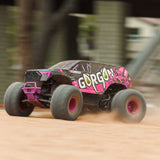 ARRMA - 1/10 Gorgon 2WD RTR Brushed Monster Truck (Battery & Charger Included), Purple (ARA3230ST4)