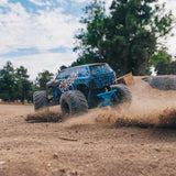 ARRMA - 1/10 Gorgon 2WD RTR Brushed Monster Truck, Blue (Needs Batt and Charger) (ARA3230T1)