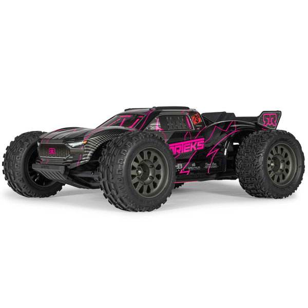 ARRMA - 1/10 Vorteks 223S DSC 2WD RTR Brushless Stadium Truck, Pink (ARA3505T3)