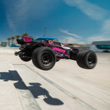 ARRMA - 1/10 Vorteks 223S DSC 2WD RTR Brushless Stadium Truck, Pink (ARA3505T3)