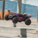 ARRMA - 1/10 Vorteks 223S DSC 2WD RTR Brushless Stadium Truck, Pink (ARA3505T3)