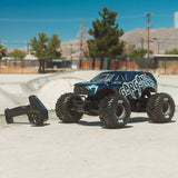 ARRMA - 1/10 Gorgon 223S 2WD RTR Brushless Monster Truck, Blue/Black (ARA3530T1)